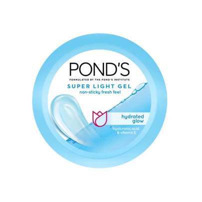 POND'S SUPER LIGHT GEL OIL FREE MOISTURISER   25mlHYALURONIC ACID + VITAMIN E