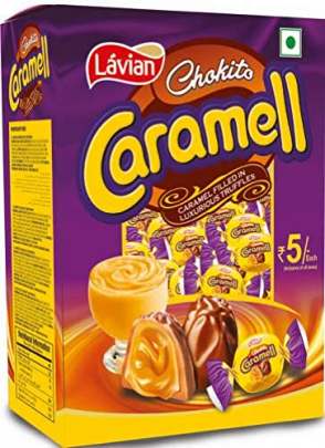 PRAYAGH LAVIAN CHOKITO CARAMEL 5 RS
