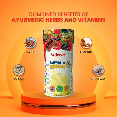 Patanjali - Nutrela Men's Super Food  400gm Jar