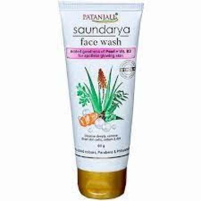 Patanjali Saundarya Face Wash (60gm)