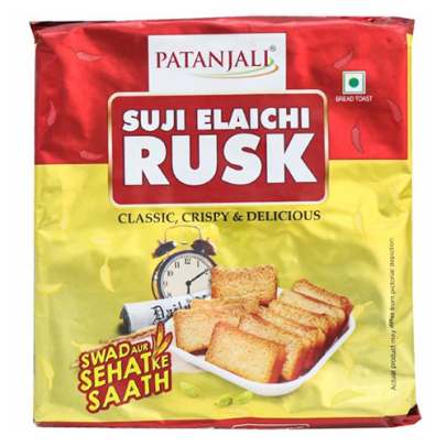 Patanjali Suji Elaichi Rusk 182gm