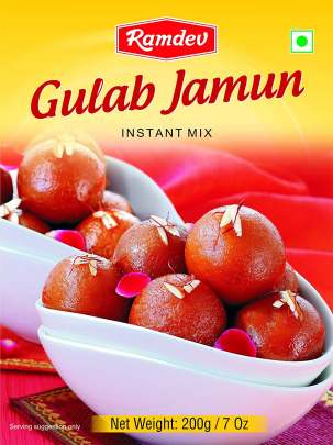 RAMDEV GULAB JAMUN INSTANT MIX 200GM