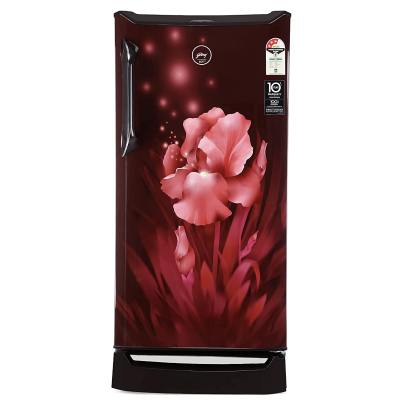 Godrej 195 L 3 Star Direct-Cool Single Door Refrigerator Appliance (RD UNO 1953 PTDF AQ WN, Aqua Wine, Cool Lock Technology, 2022 Model)