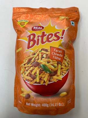 REAL BITES FARALI CHIWADA TIKHA 400G