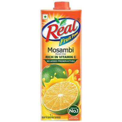 Real Fruit Power Juice - Mosambi, 1 L