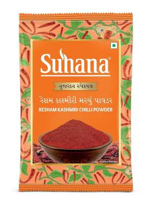 Suhana Gujarat Special Resham Kashmiri Chilli Powder 200g Pouch