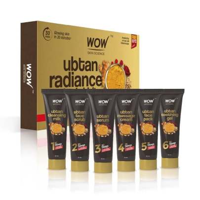 UBTAN RADIANCE FACIAL KIT FOR GLOWING SKIN - PACK OF 7