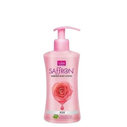 VI-JOHN Saffron Fairness Rose Body Lotion  100ml