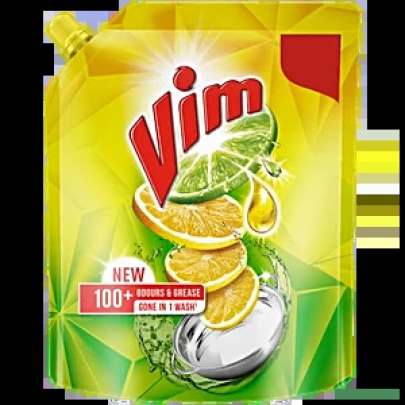 Vim 100+ Naw  Odours & Grease Gone in 1 wash , 130 ml