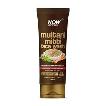 WOW  multani mitti  face wash 100ml