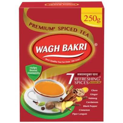 Wagh Bakri Spiced Tea - Blend Of 7 Refreshing Spices, 250 g