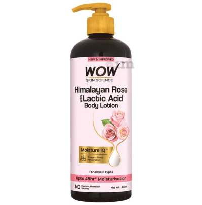 Wow Skin Science Himalayan Rose Body Lotion - Buy 1 Get 1 Free